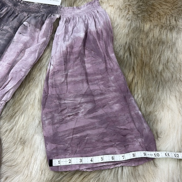 Young Fabulous & Broke Strapless Tie Dye Wide Sleeve Romper, Small, New with Tag - Picture 14 of 15